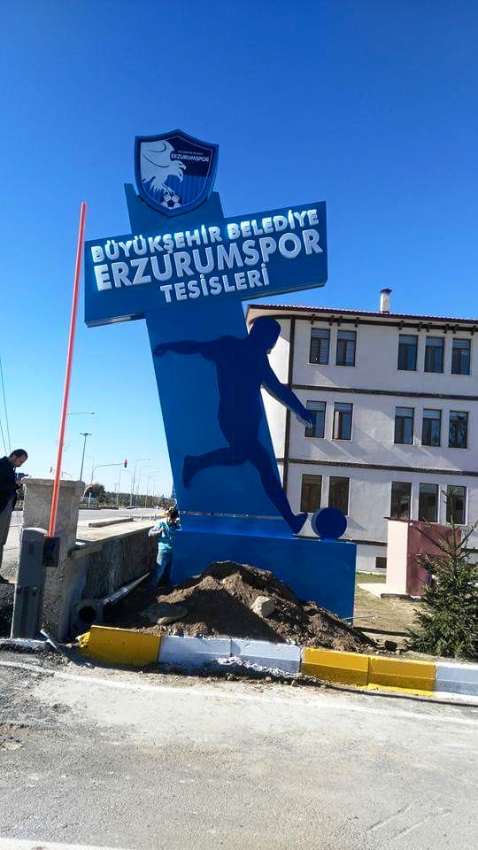 SPOR TESİSLERİ - ERZURUM TOTEM TABELA