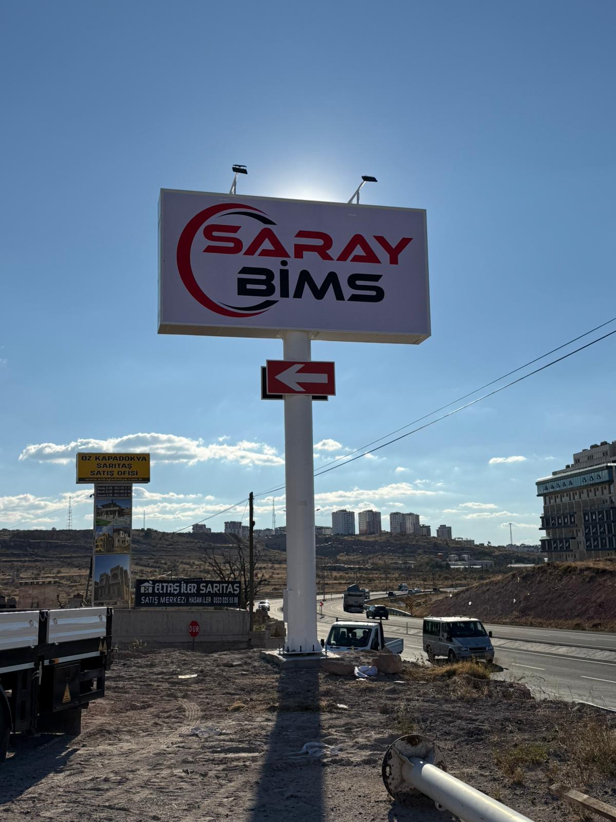 SARAY BİMS - NEVŞEHİR TOTEM TABELA