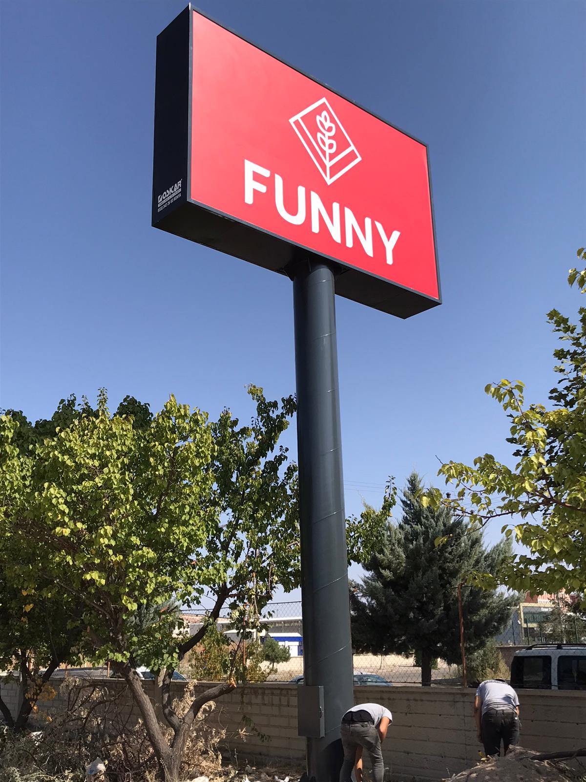 FUNNY - NEVŞEHİR TOTEM TABELA