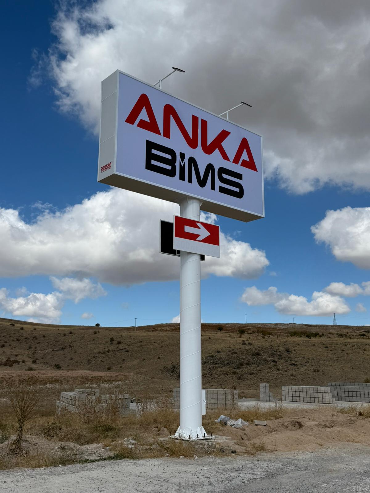 ANKA BİMS - NEVŞEHİR TOTEM TABELA
