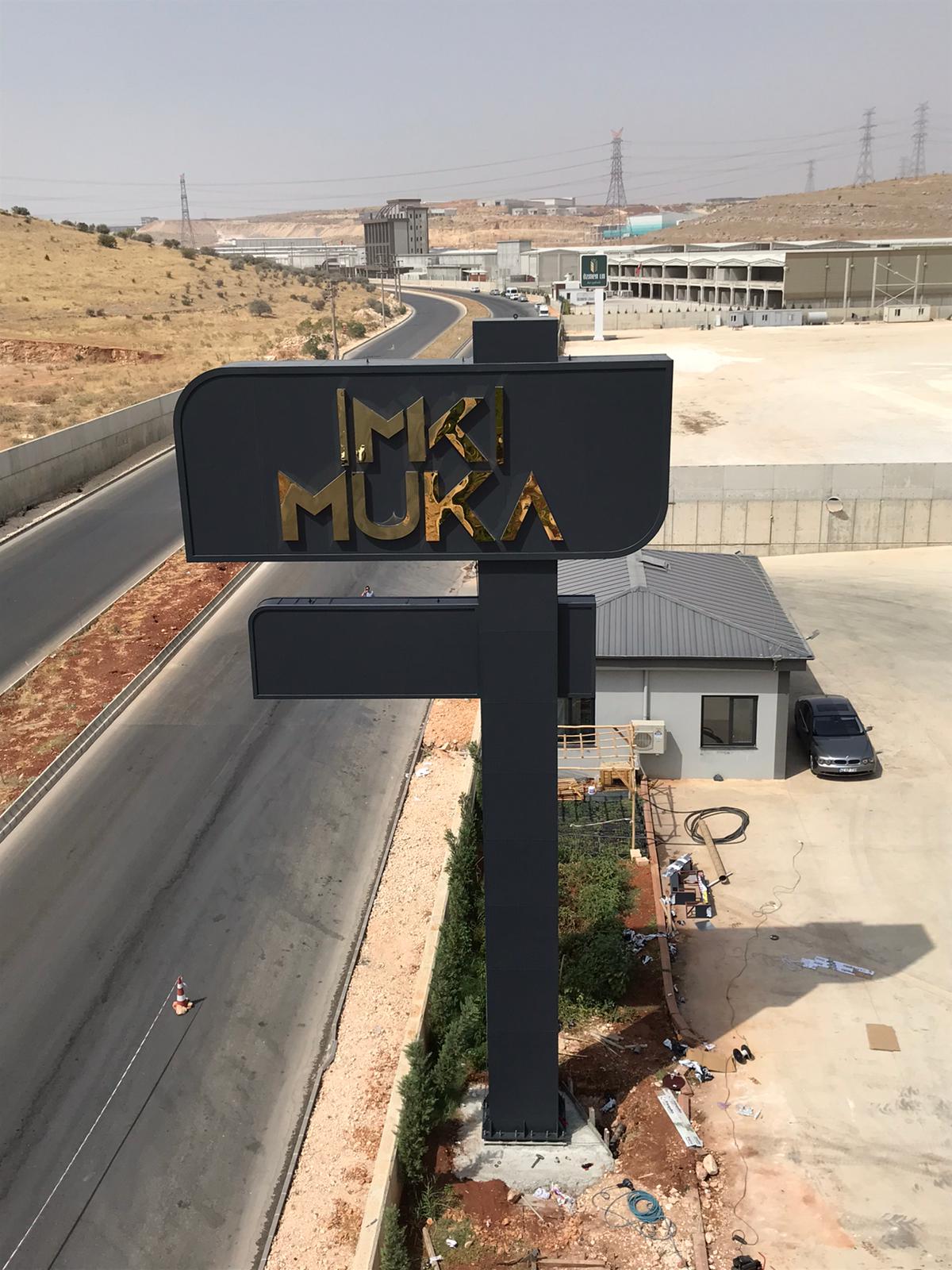 MUKA İPLİK - GAZİANTEP TOTEM TABELA
