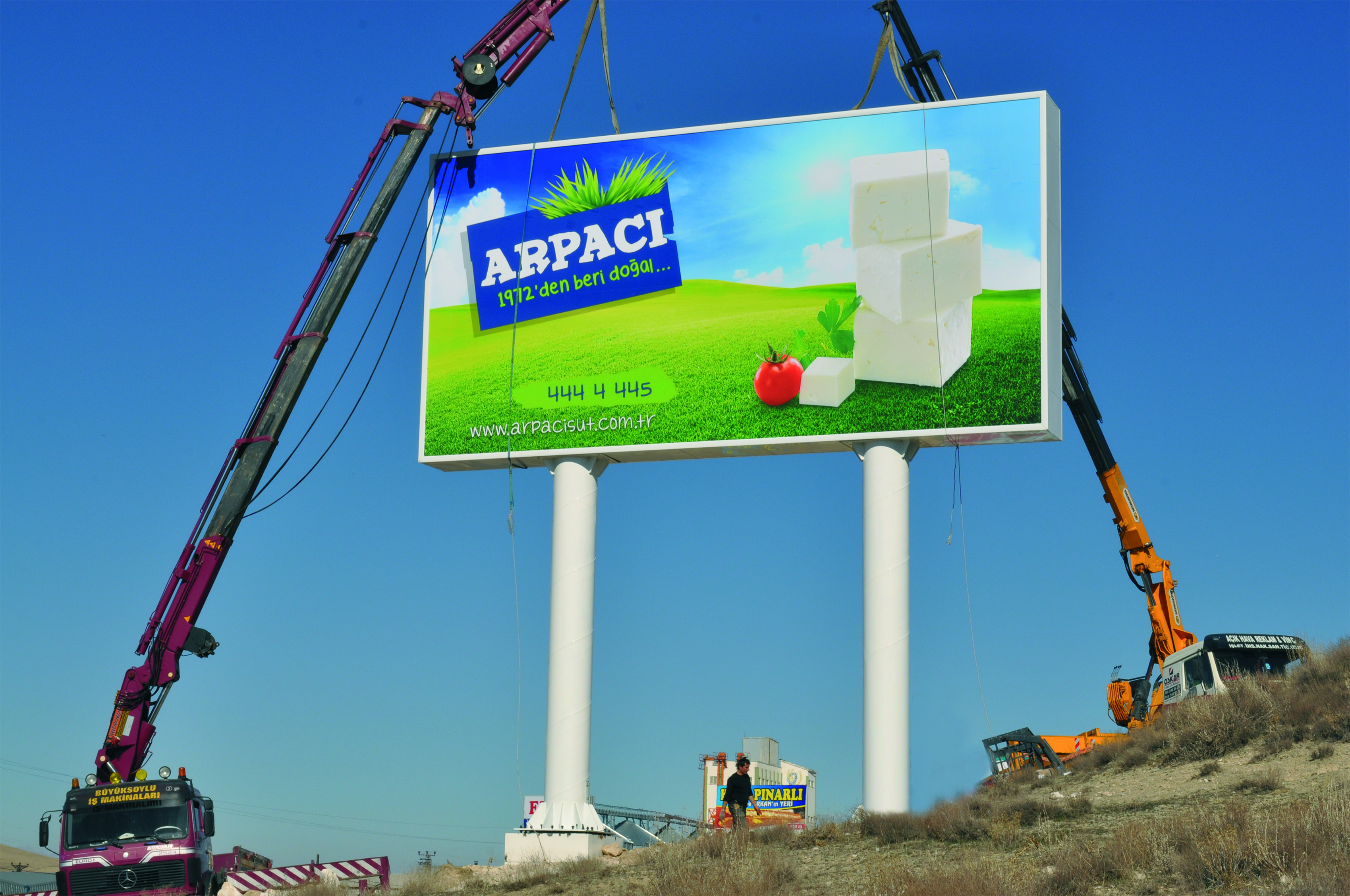 ARPACI SÜT - KONYA EREĞLİ TOTEM TABELA