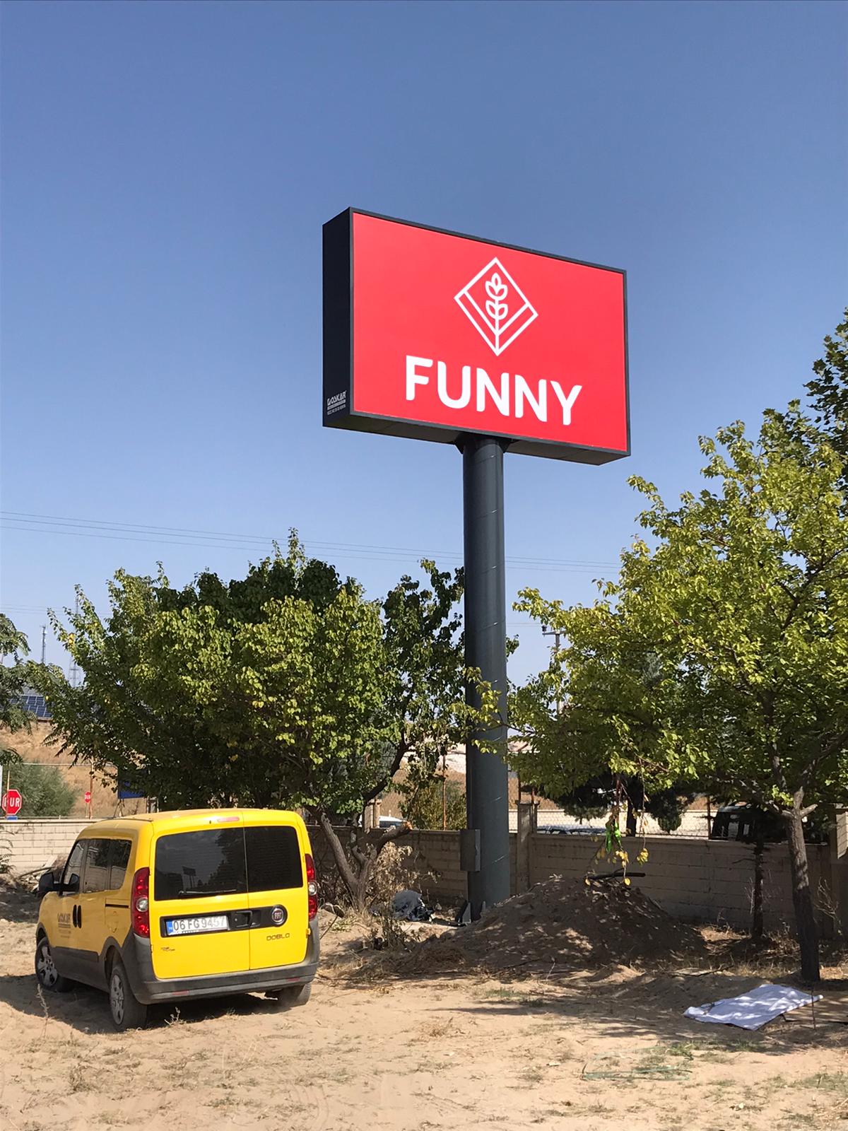 FUNNY - NEVŞEHİR TOTEM TABELA