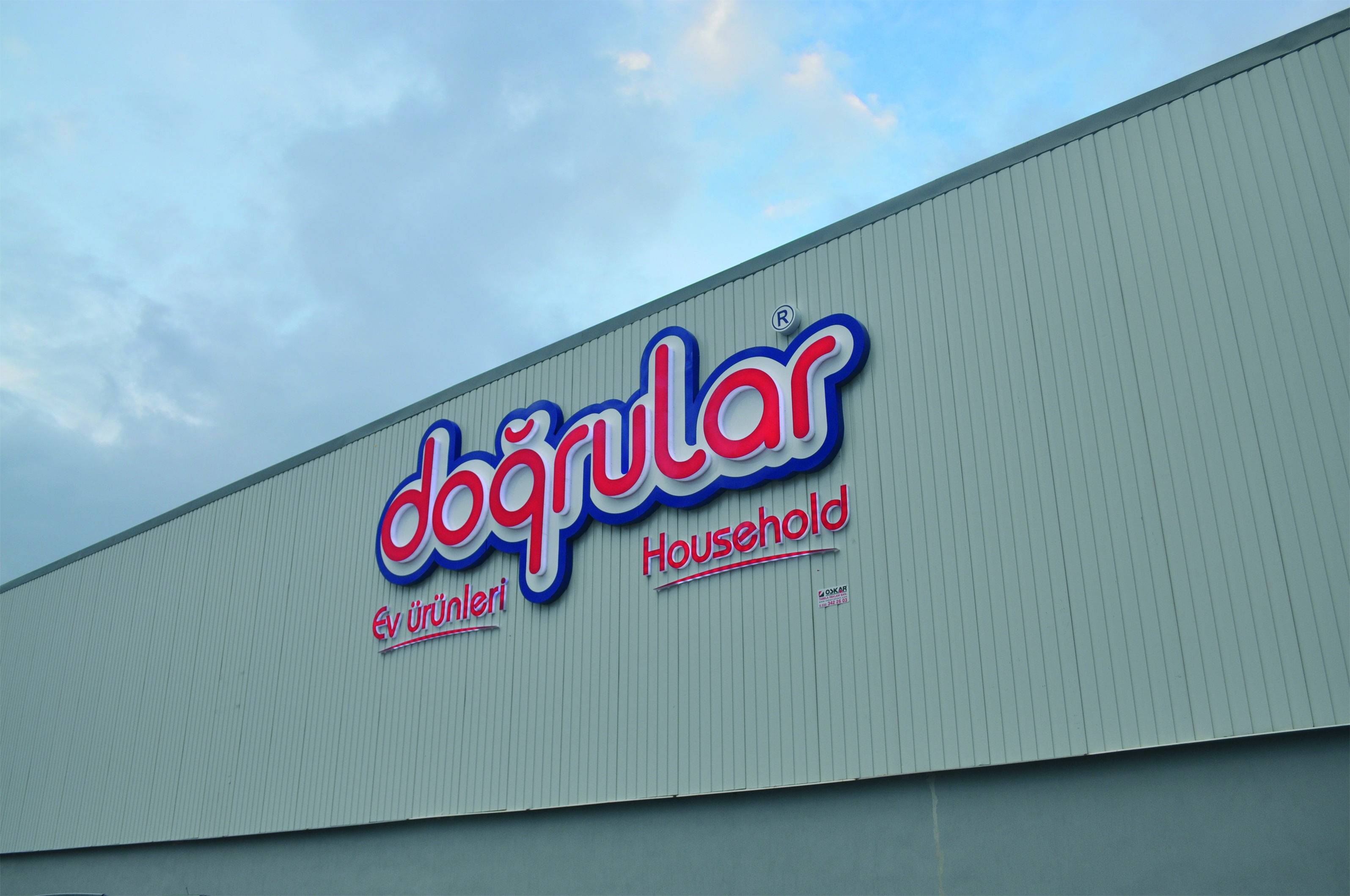 DOĞRULAR EV ÜRÜNLERİ - CEPHE ÜZERİ KUTU HARF