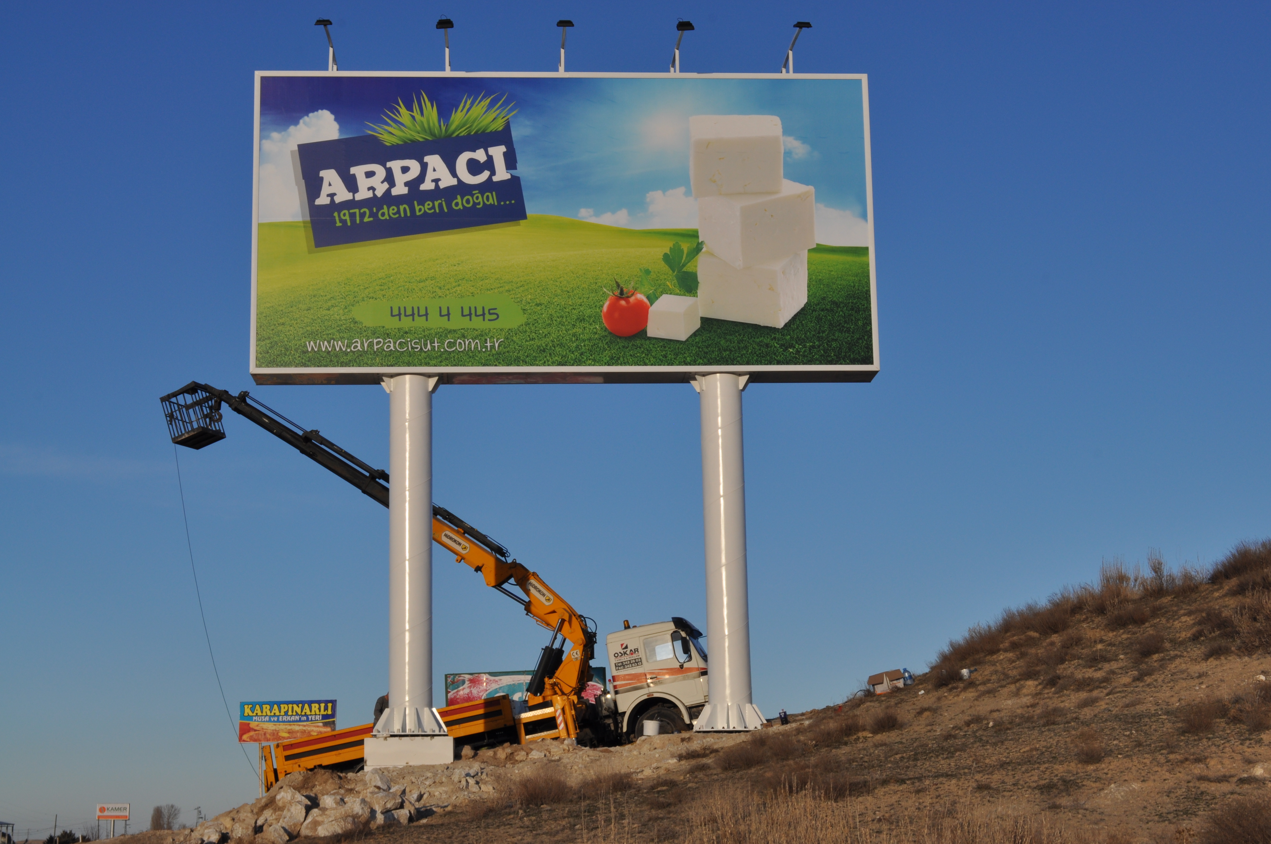 ARPACI SÜT - KONYA EREĞLİ TOTEM TABELA