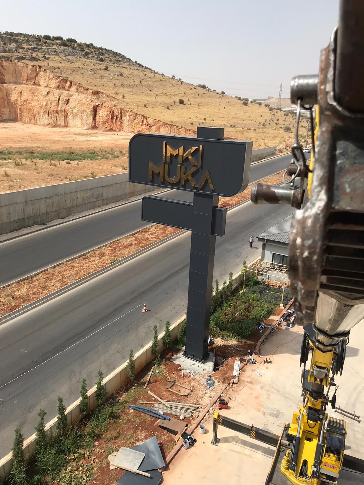 MUKA İPLİK - GAZİANTEP TOTEM TABELA