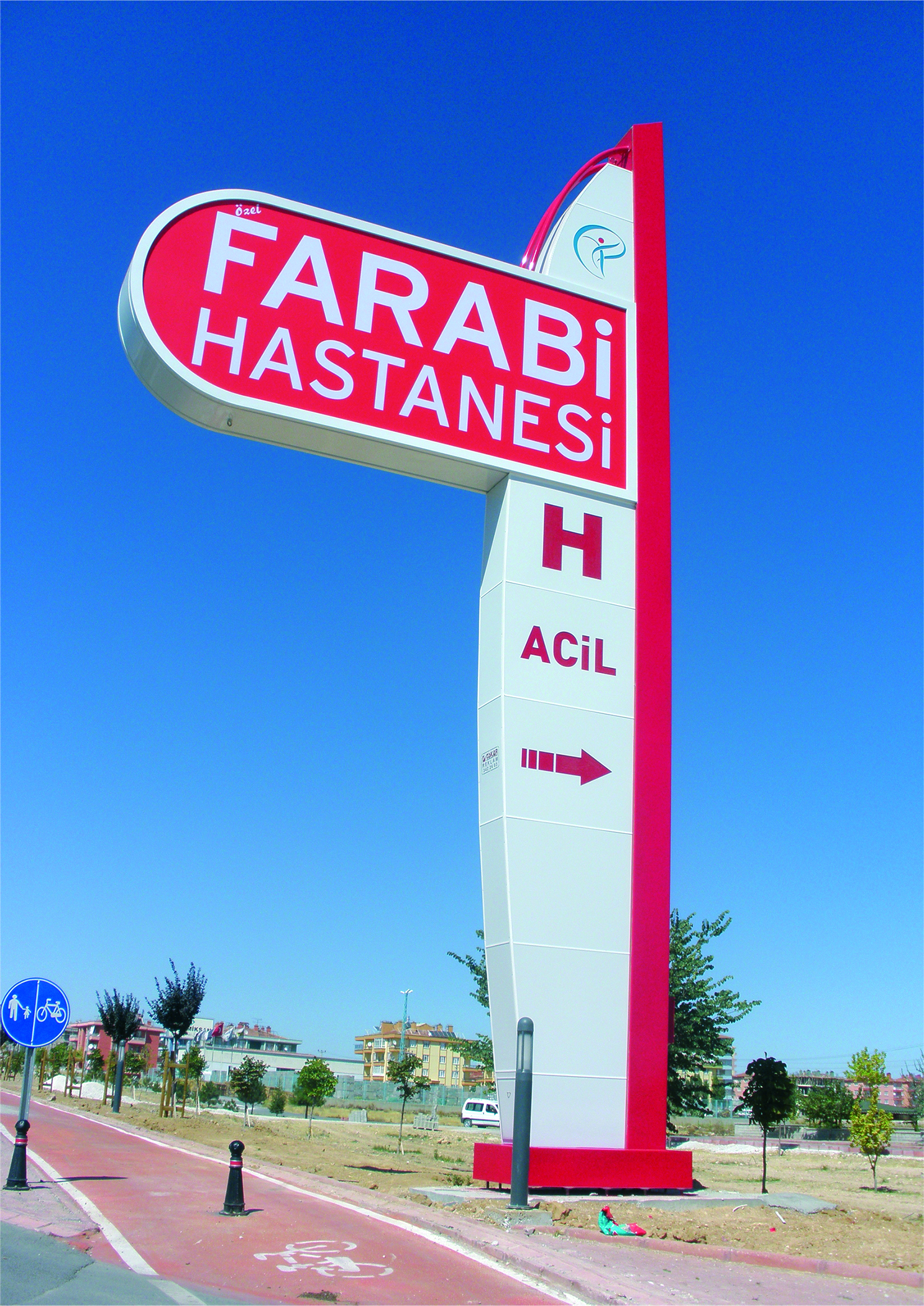 FARABİ HASTANESİ - KONYA TOTEM TABELA