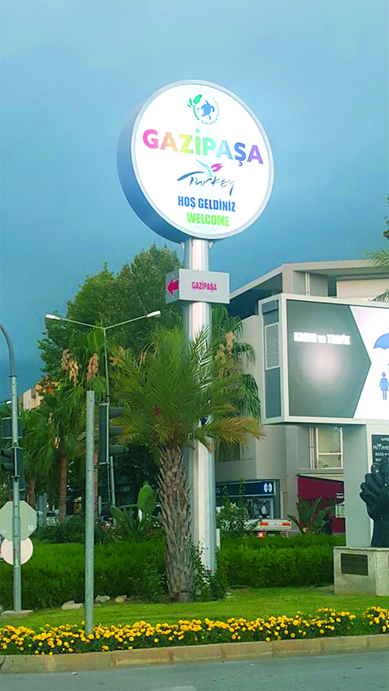 GAZİPAŞA BELEDİYESİ - ALANYA TOTEM TABELA