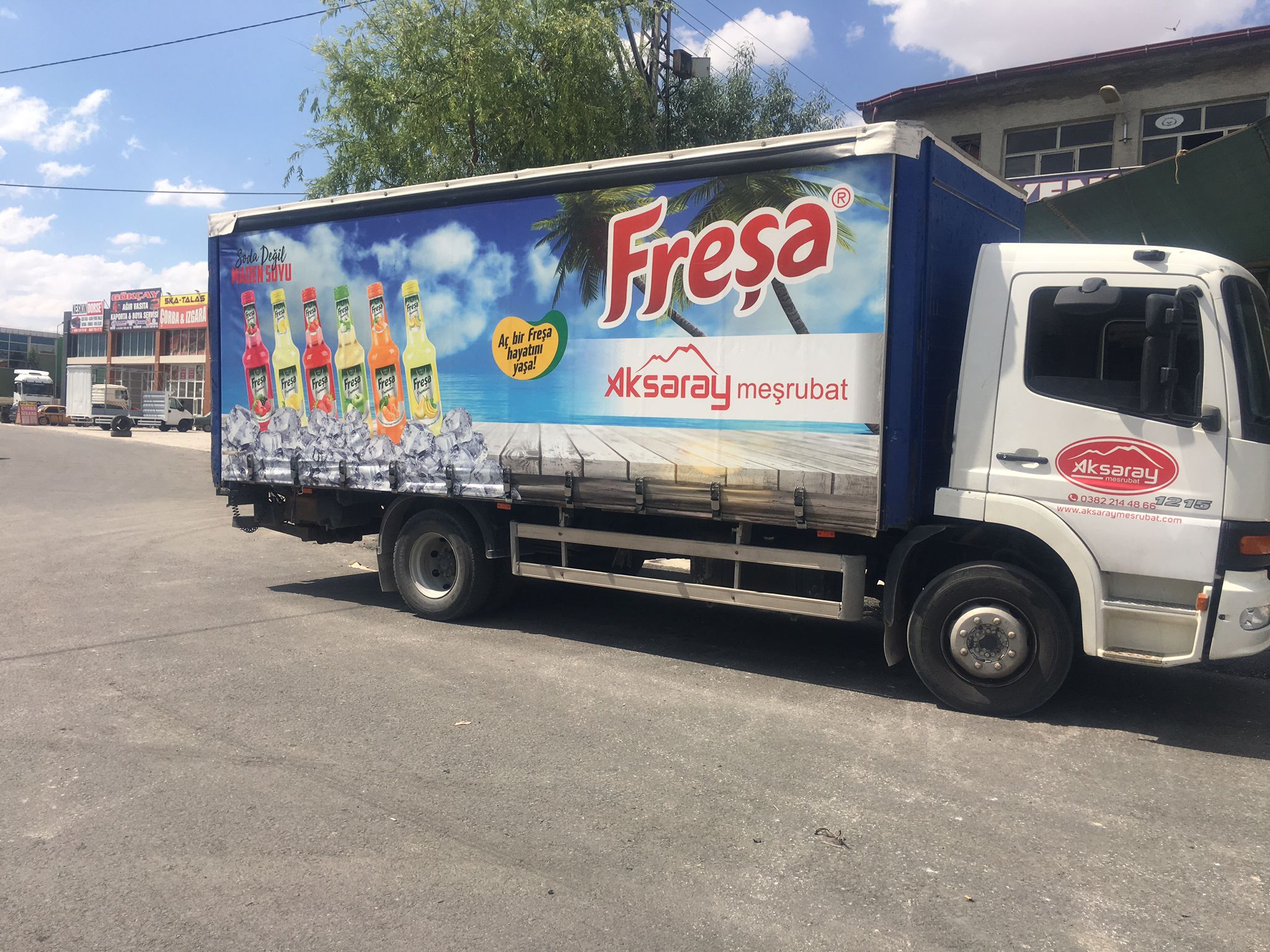 FREŞA KAMYON KASA GİYDİRME