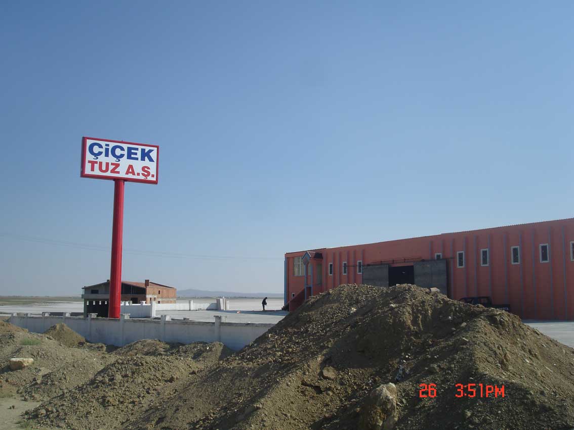 ÇİÇEK TUZ A.Ş - KONYA TOTEM TABELA