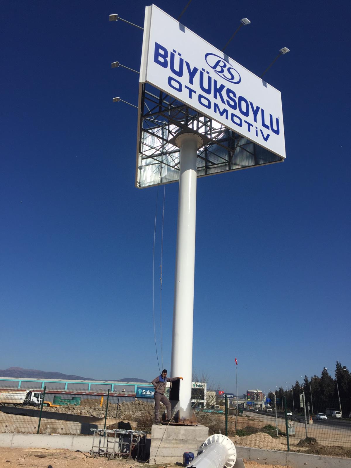 BÜYÜKSOYLU OTOMOTİV - İZMİR TOTEM TABELA