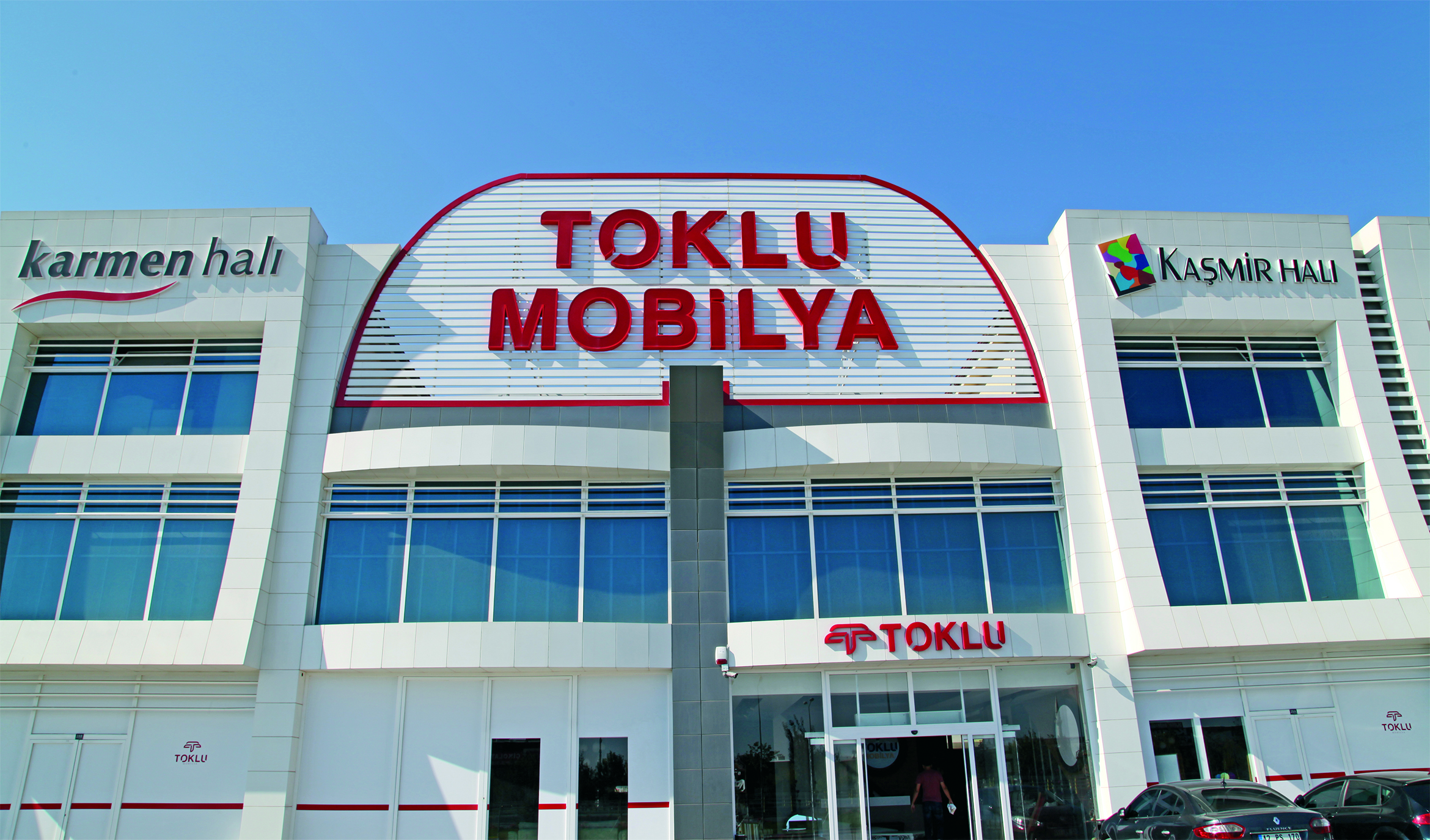 TOKLU MOBİLYA CEPHE IZGARA ÜZERİ KUTU HARF TABELA