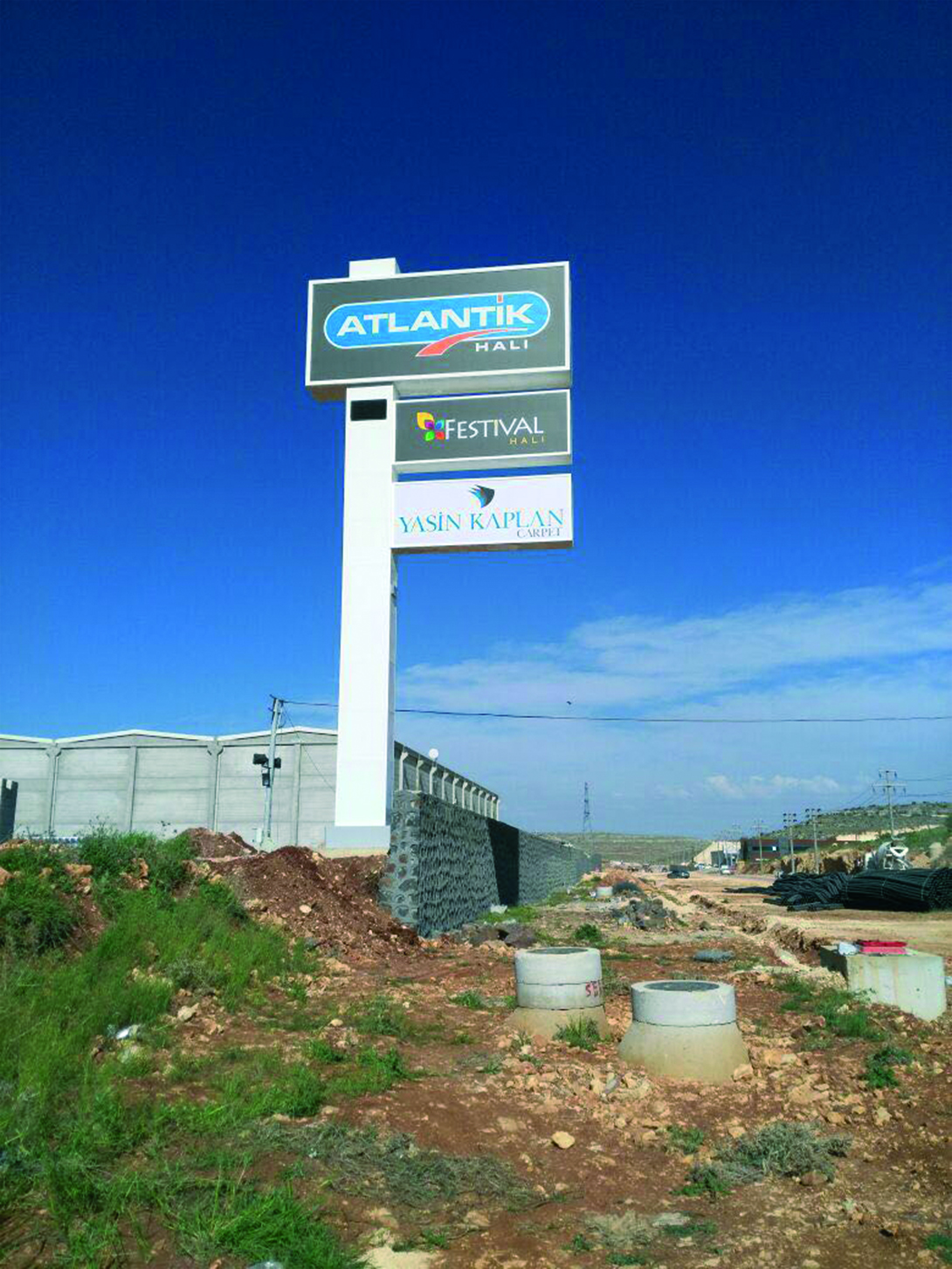 ATLANTİK HALI - GAZİANTEP TOTEM TABELA