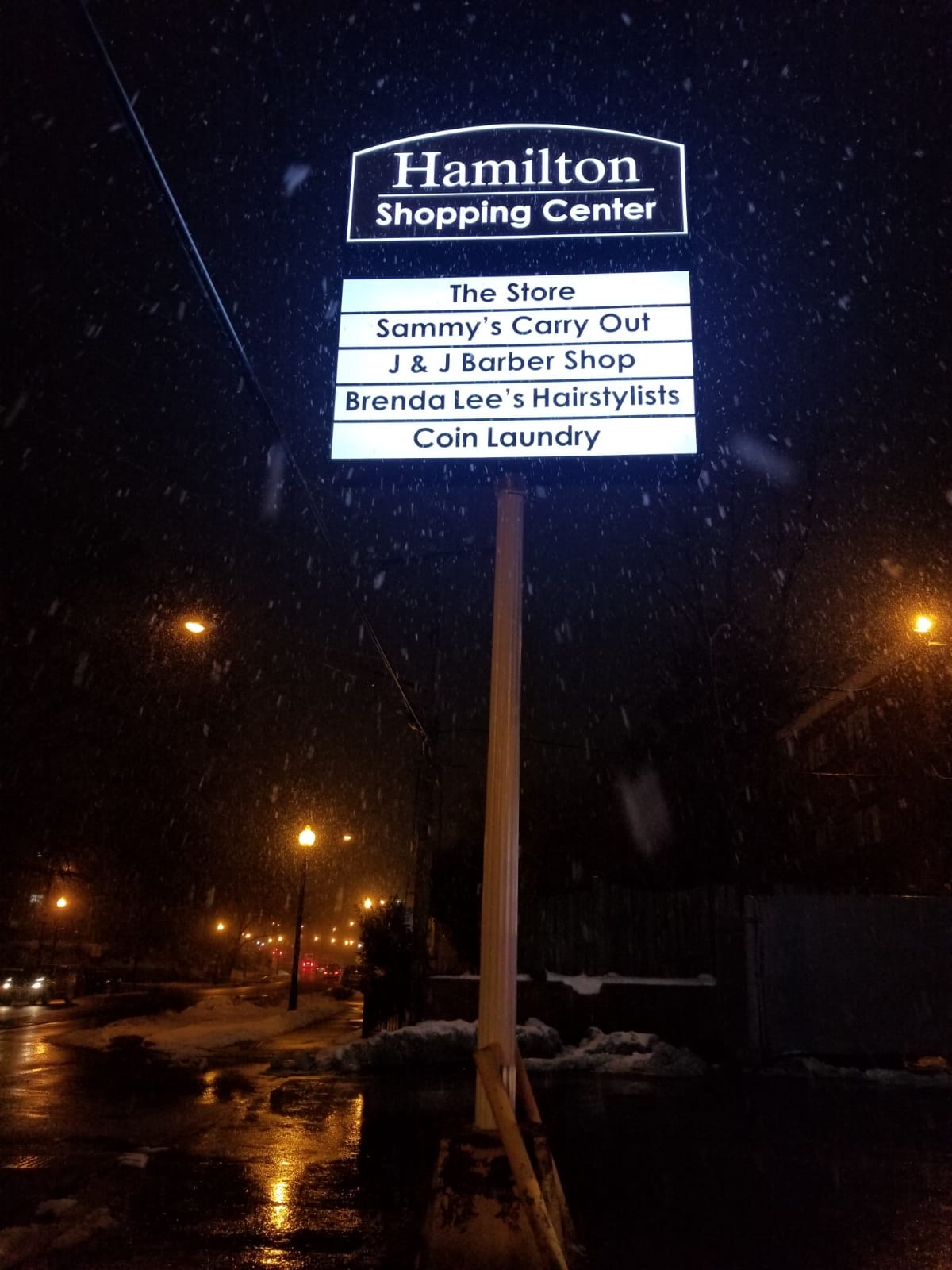 HAMİLTON AMERİKA TOTEM TABELA