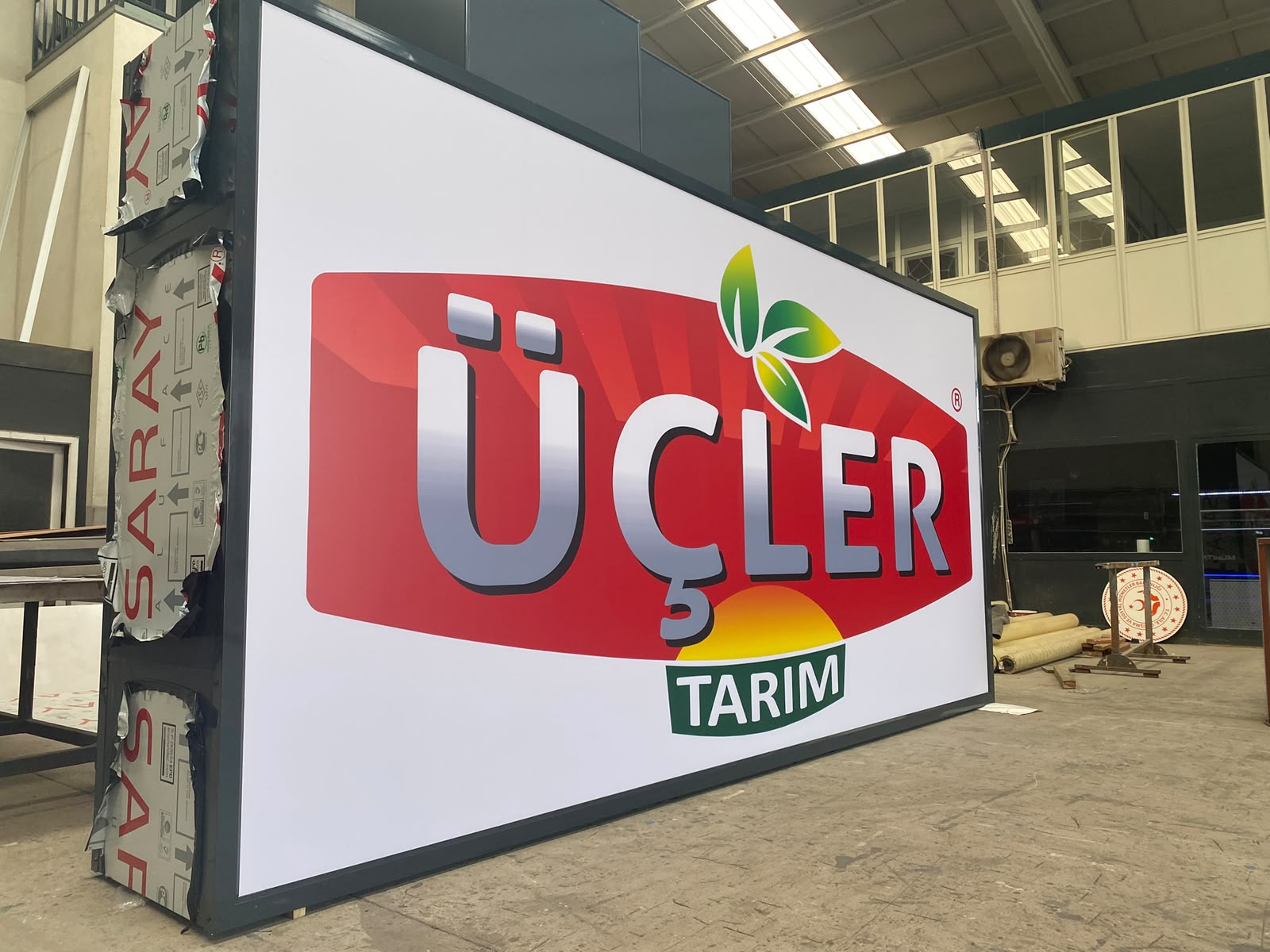 ÜÇLER TARIM - NEVŞEHİR TOTEM TABELA