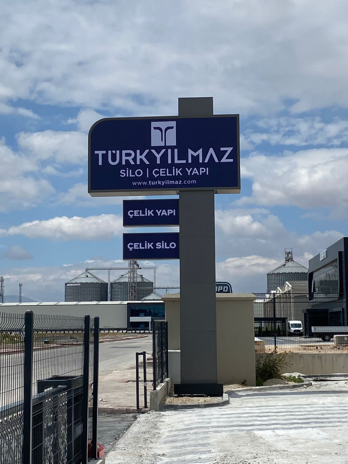 TÜRKYILMAZ SİLO - KONYA TOTEM TABELA