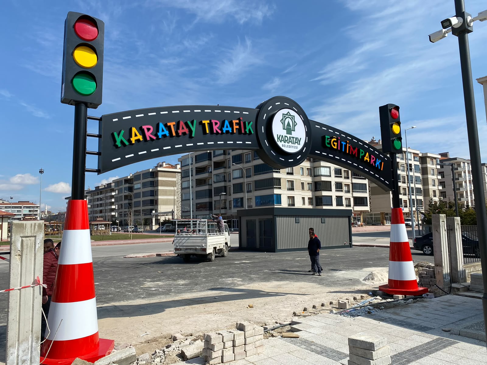 TRAFİK PARKI GİRİŞ UYGULAMA ÖZEL ÜRETİM